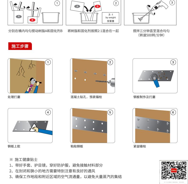 包钢宣汉粘钢加固施工过程